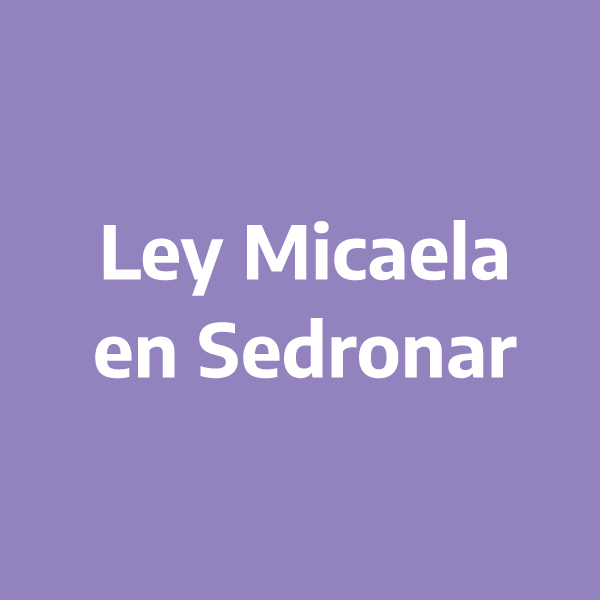 Ley Micaela en Sedronar: Capacitación en genero y prevención de las violencias contra las mujeres y LGBTI+